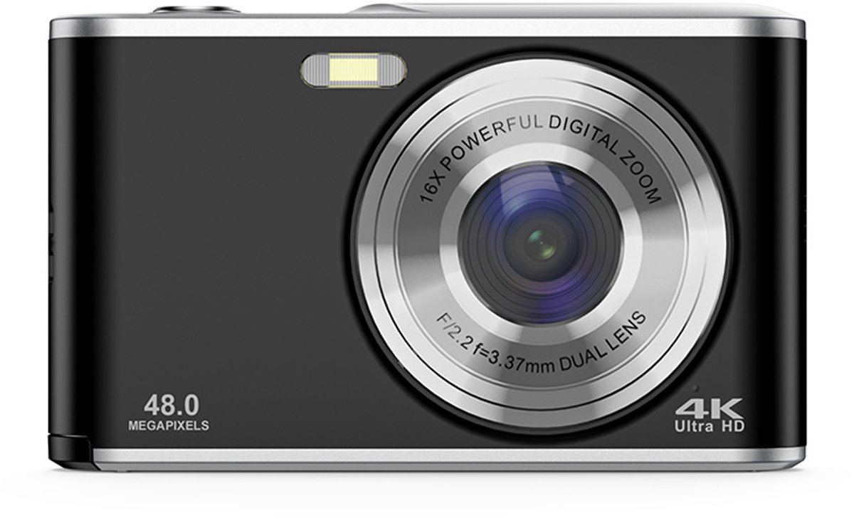 Digitale camera 4K 48MP 16x zoom webcam