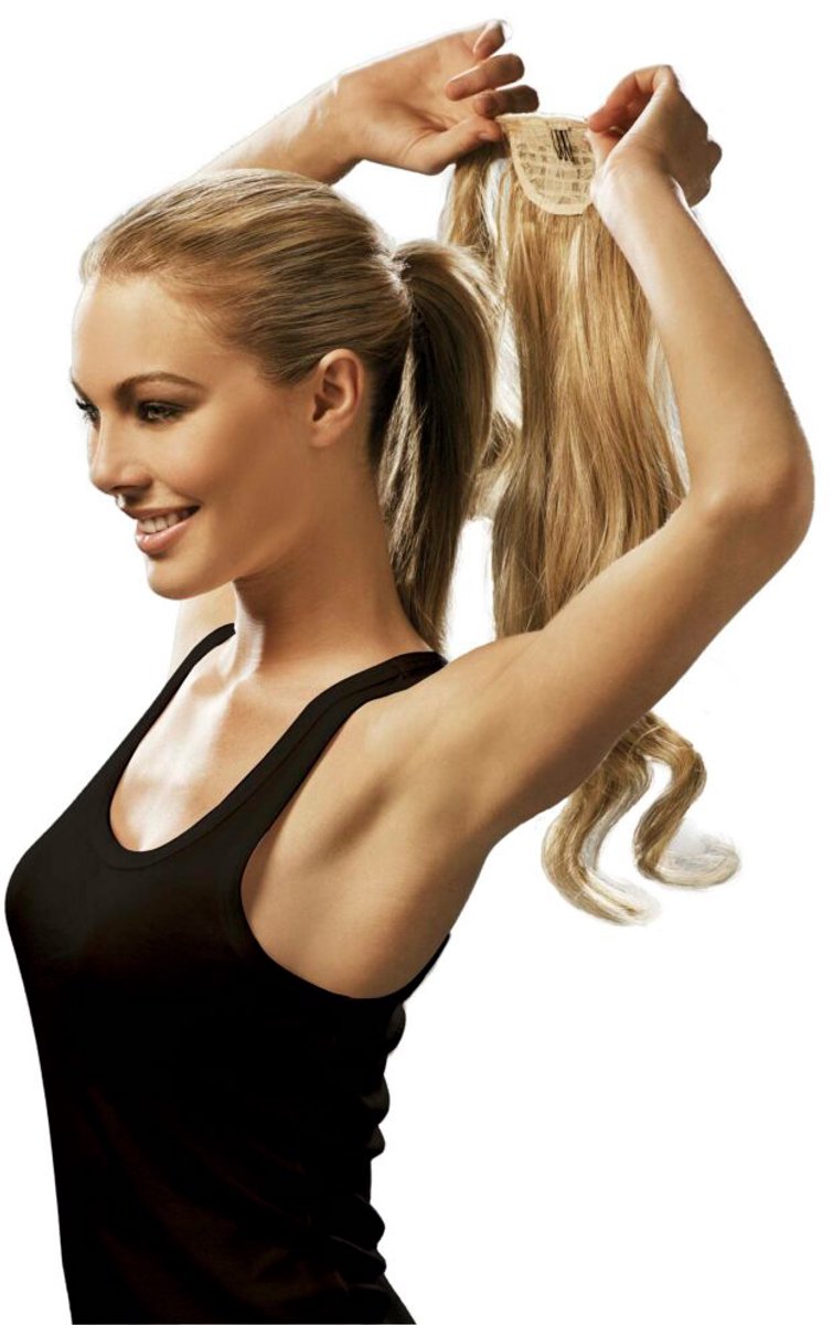 Hairdo - HairUWear – Wavy Wrap Around Pony – paardenstaart extensions - 23inch (55cm)