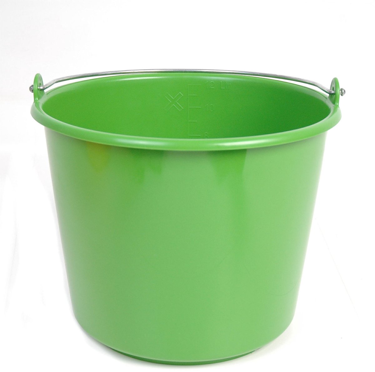 Emmer kunststof Prof, groen 12L.