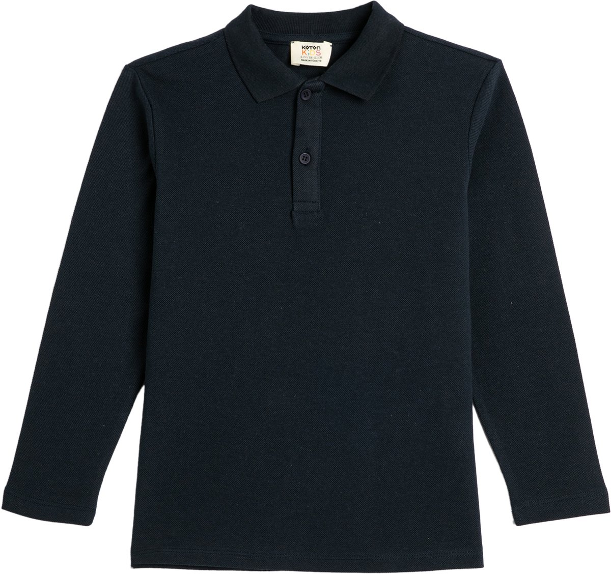 Lange mouw Polokraag T-Shirt