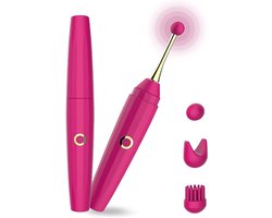 Vitdipy - Vibrators voor Vrouwen - Pinpoint Vibrator - Sex toys - Clitoris stimulator - Mini Vibrator - Vibrator orgasme pen - Vibrators voor Vrouwen en koppels - Roze