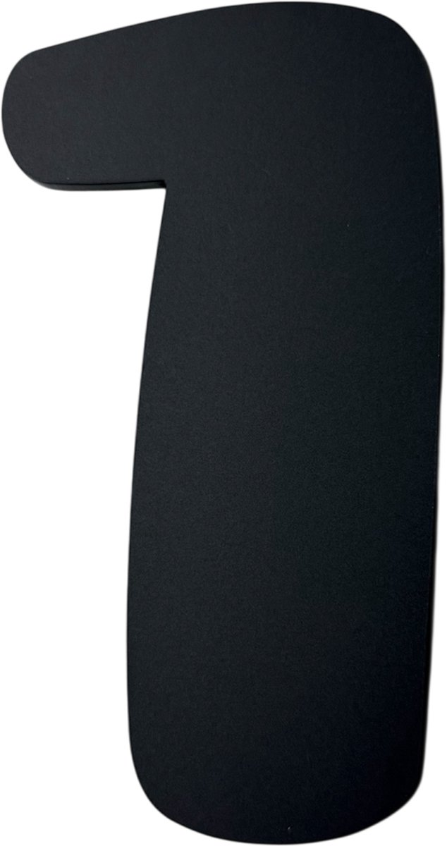 Huisnummer - Huisnummer 1 - Huisnummer zwart - Huisnummerbord - Huisnummers zwart 15 cm - Huisnummer sticker - Huisnummers - Naambordje voordeur - Naambordje huisnummer - Naambordje voordeur met huisnummer - Huisnummer bordjes - Huis nummer zwart