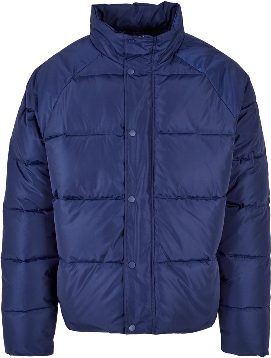 Urban Classics Raglan Gewatteerd jack L Donkerblauw