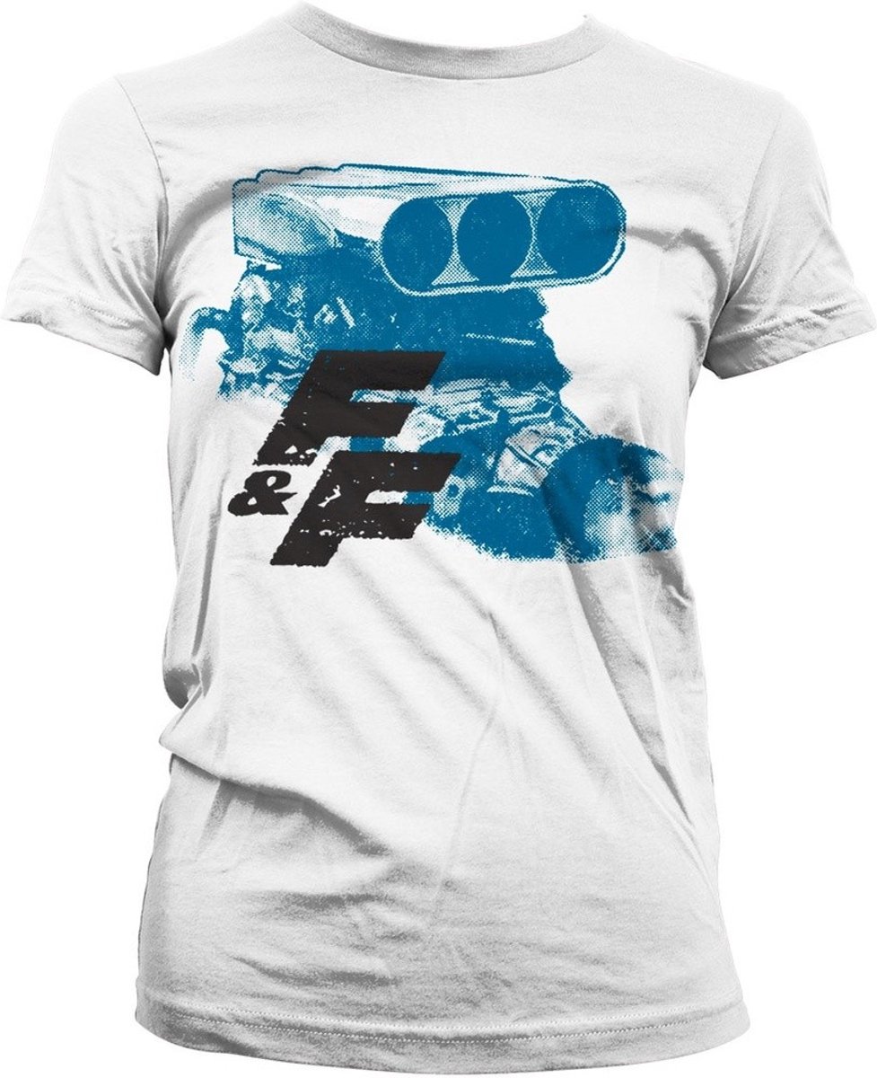 The Fast And The Furious Dames Tshirt -L- Engine Wit