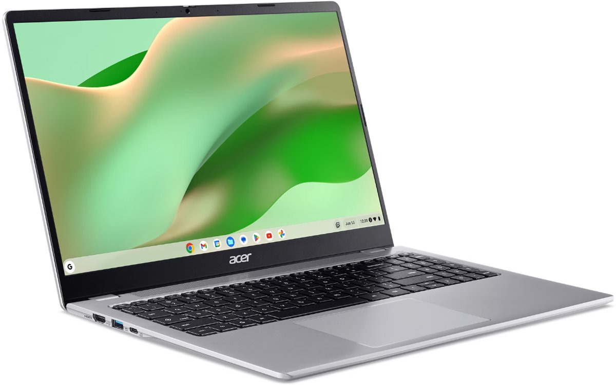 Acer Chromebook 315 CB315-6HT-C8TG – Chromebook – 15 inch – Touchscreen - 8GB - 128GB - Zilver — afbeelding 6