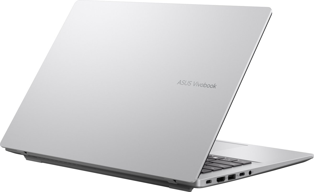 ASUS Vivobook 14 M1407KA-LY090W AMD Ryzen AI 5 340 Laptop 35,6 cm (14") WUXGA 16 GB DDR5-SDRAM 512 GB SSD Wi-Fi 6 (802.11ax) Windows 11 Home Nederlands Zilver thumbnail 3