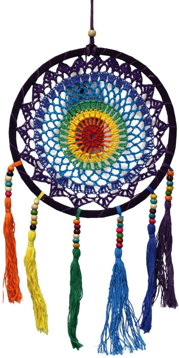 Ancient Wisdom Dromenvanger - Levendige Regenboog - 22x56cm