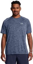 Under Armour UA Tech 2.0 Short Sleeve Tee Heren Sportshirt - Blauw - Grijs - Maat M