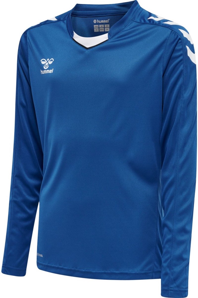 Hummel Kinder Trikot Langarm Hmlcore Xk Poly Jersey L/S Kids True Blue-116