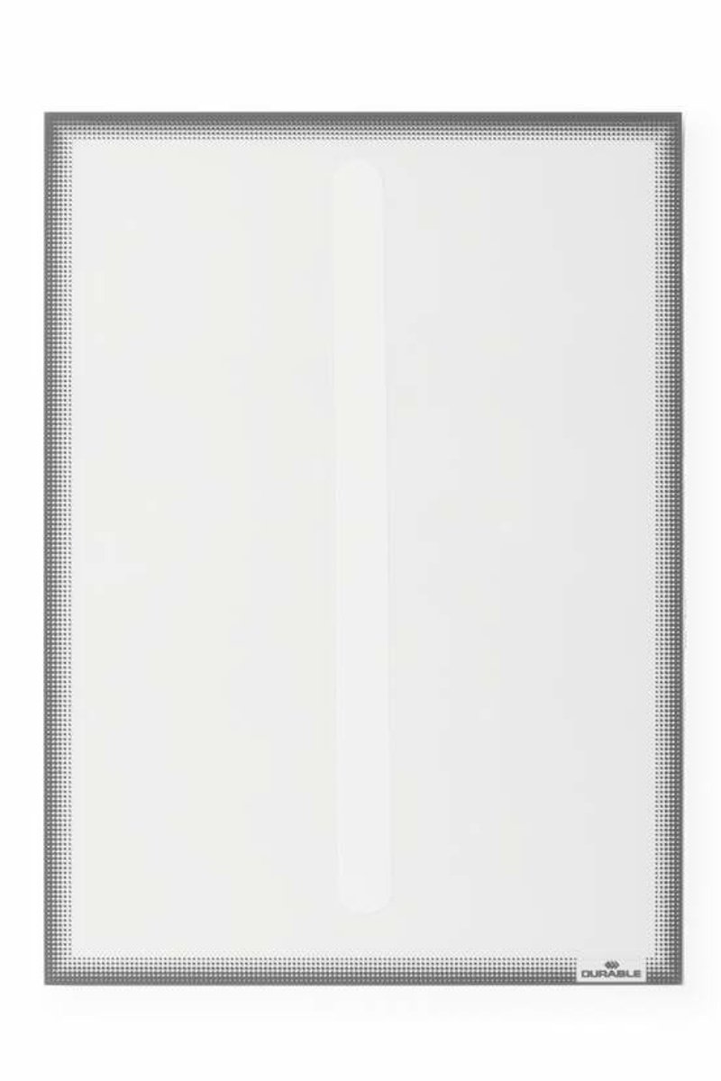 Durable 501557 document houder Kunststof Grijs, Transparant