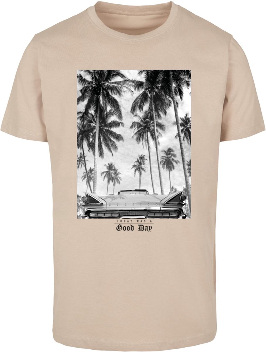Mister Tee Today Was A Good Day Tee Sand-XS Creme