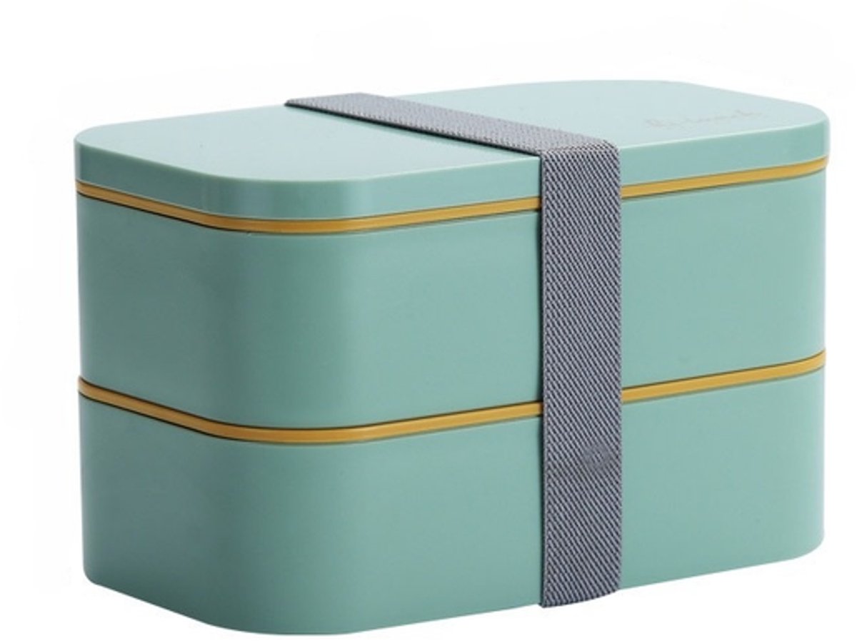 1600ml Lunchbox - Bento Box Japans - broodtrommel - Lunchbox - broodtrommel kinderen - lunchbox volwassenen - Magnetronbestendig - Draagbare lunchbox
