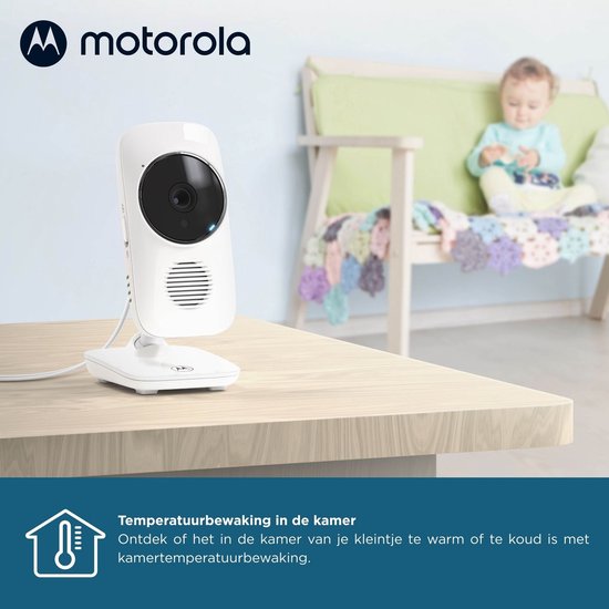 Motorola VM483 babyphone avec écran 2,8 pouces et vision nocturne