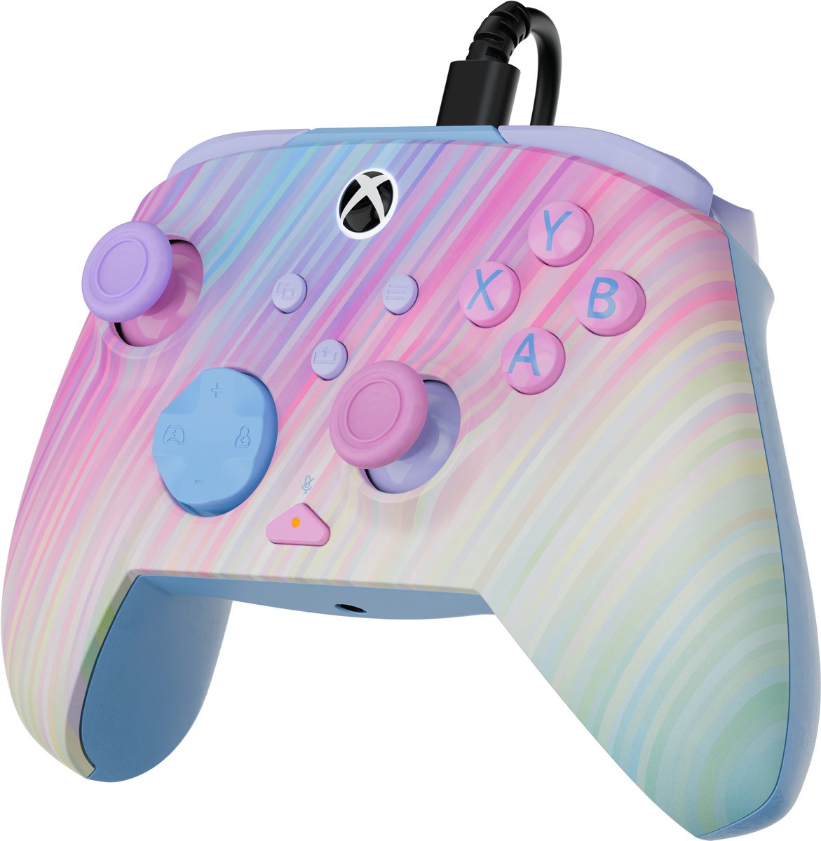 Turtle Beach Rematch Advanced Wired - Controller - USB - PC, Xbox One, Xbox Series X|S - Cotton Candy thumbnail 6