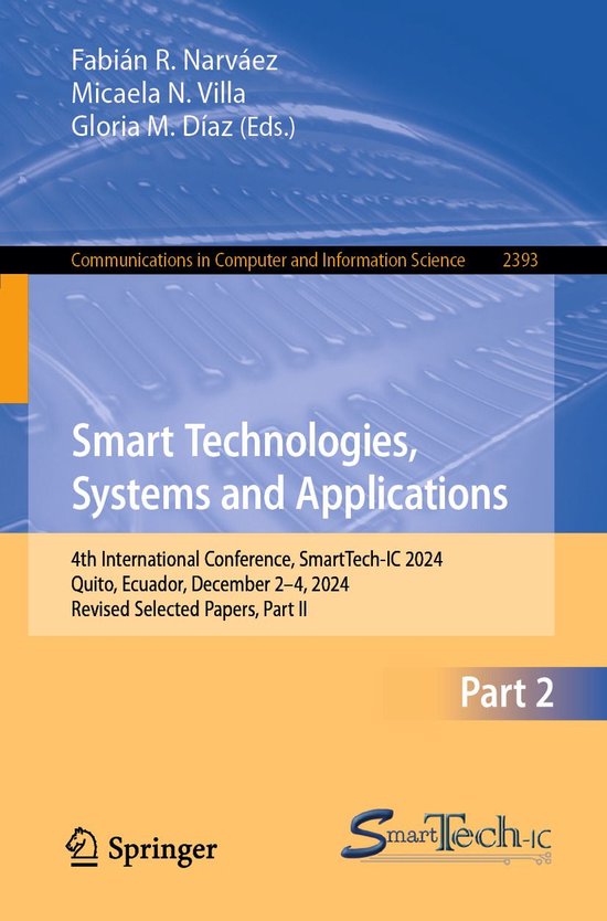 Springer Nature Proceedings Computer Science 2 - Smart Techn ... - cover