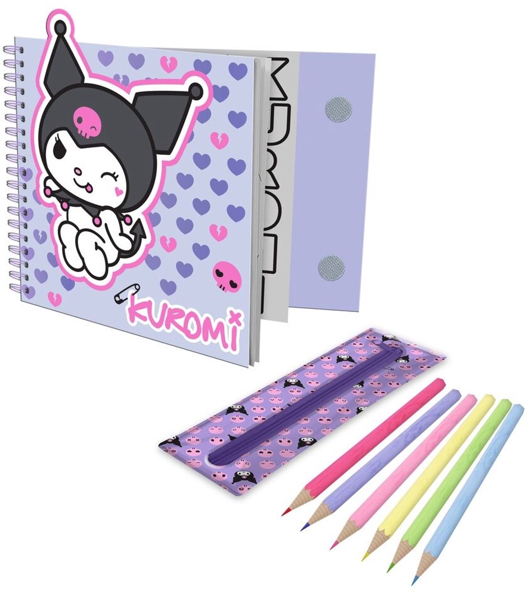 Hello Kitty Kuromi creatieve set