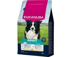 Eukanuba Hondenvoer Droog Life Care Dog Adult Medium Kip - 3 x 3 kg - Voordeelverpakking
