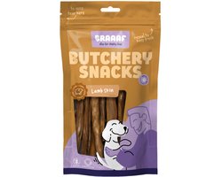 10x Braaaf Hondensnack Butchery Lamb Skin 100 gr