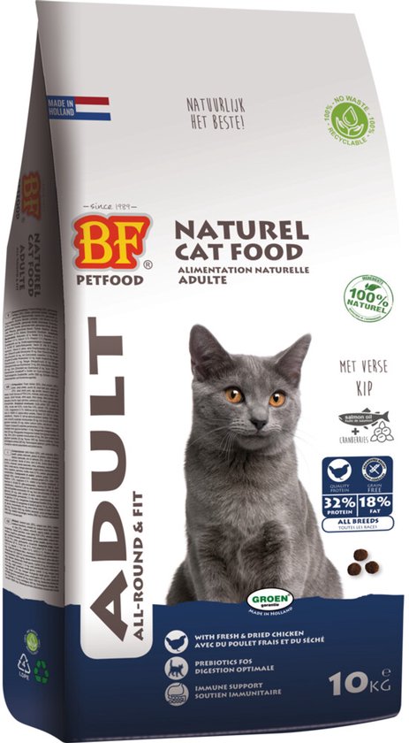 BF Petfood Kattenvoer Premium Adult Fit - 10 kg
