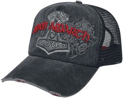 Amon Amarth Hammer - Trucker Cap Heren Cap - grijs - Standard