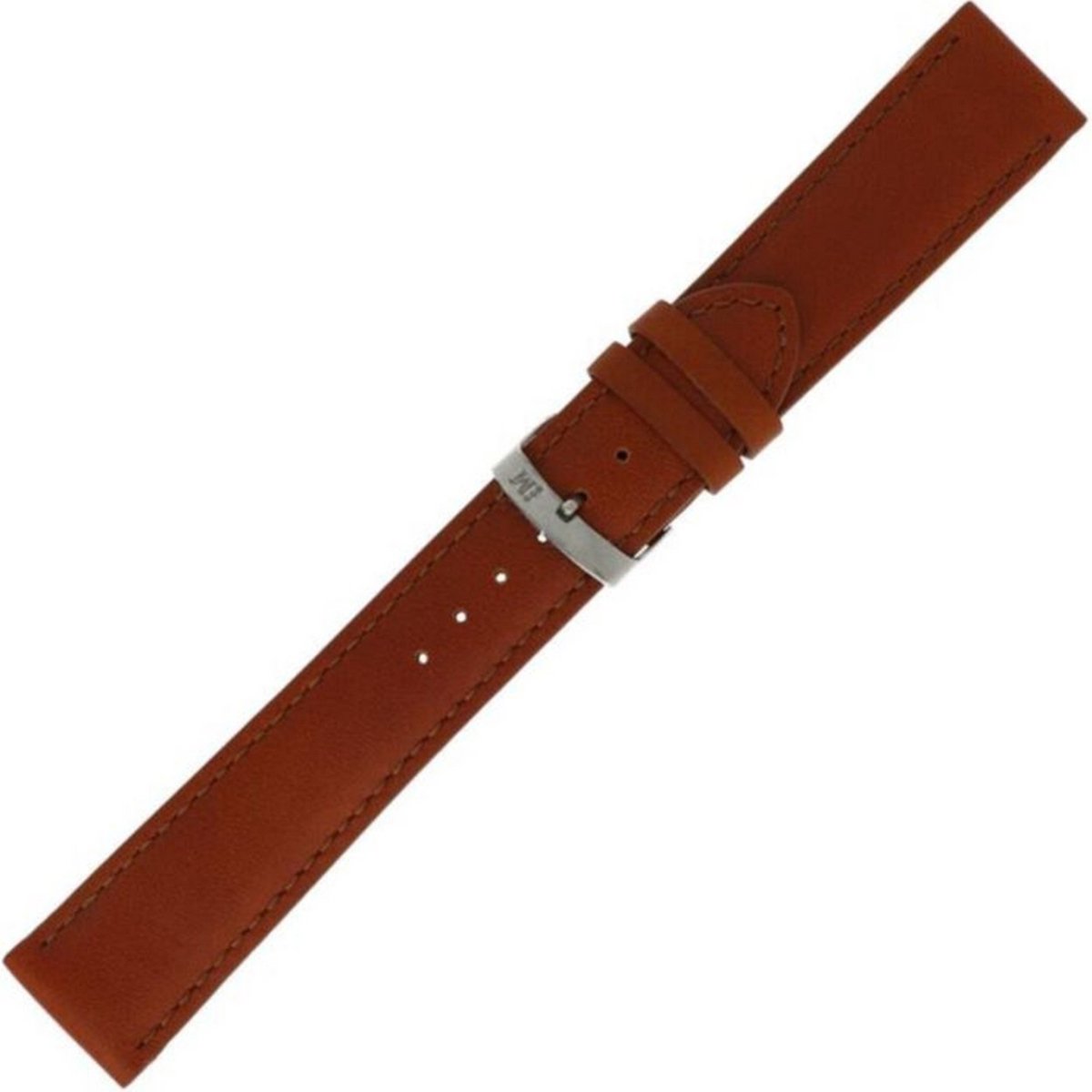 Morellato Horlogebandje - Morellato horlogeband U0969 Grafic - leer - Bruin - bandbreedte 20.00 mm