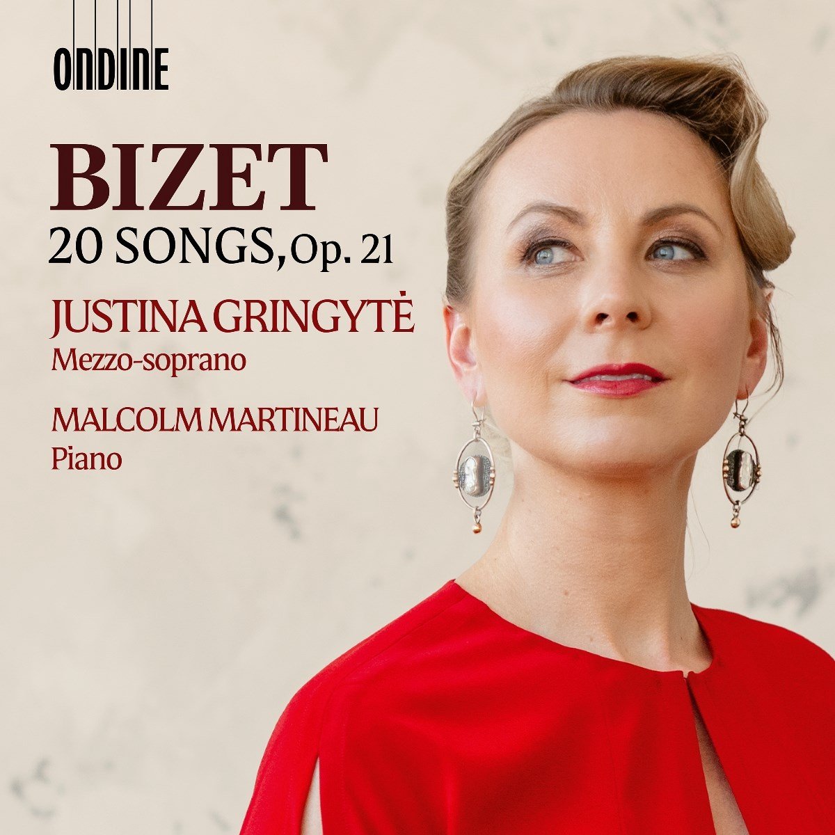 Justina Gringyte, Malcolm Martineau - Bizet: 20 Songs, Op. 21 (CD)