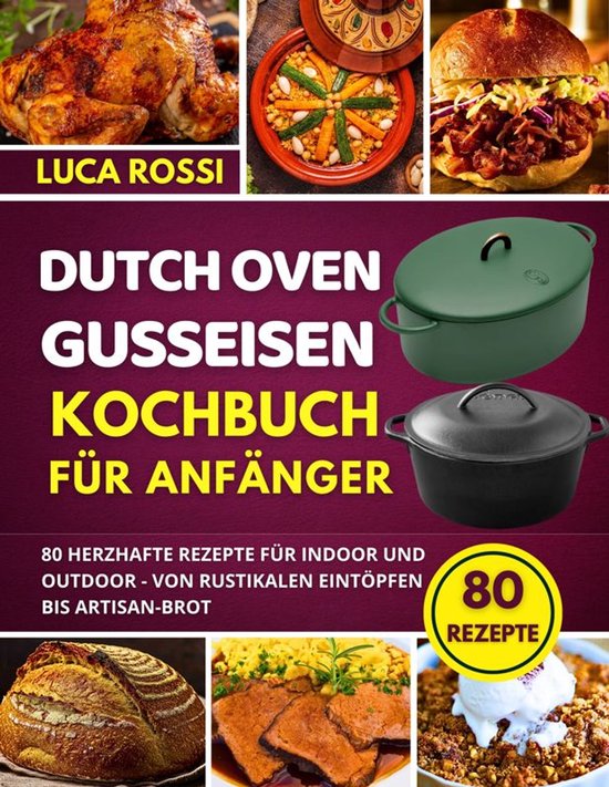 Dutch Oven Gusseisen Kochbuch für Anfänger - cover