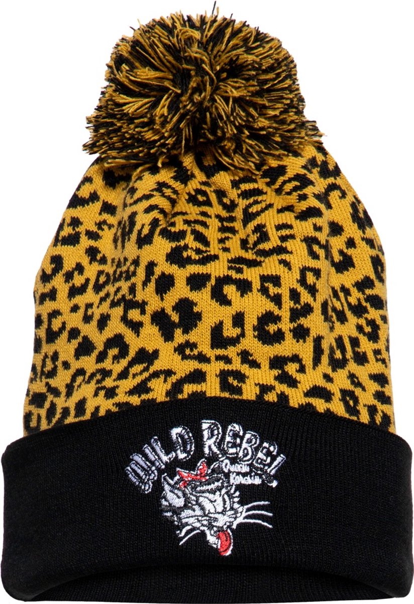 Queen Kerosin Wild Rebel Muts Luipaard