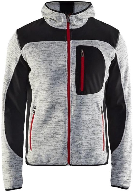 Blåkläder 4930-2117 Cardigan tricoté avec softshell Army Green / Black taille XL