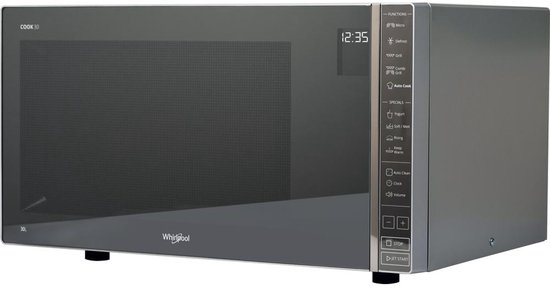 Whirlpool MWP 303 M, Comptoir, Micro-ondes grill, 30 L, 900 W, Écran integré, Tactile