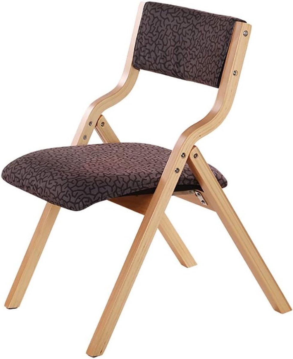 Opvouwbare stoel voor buiten - Hoge rug ergonomische tuin- en kampeerstoel, gestoffeerd en lichtgewicht