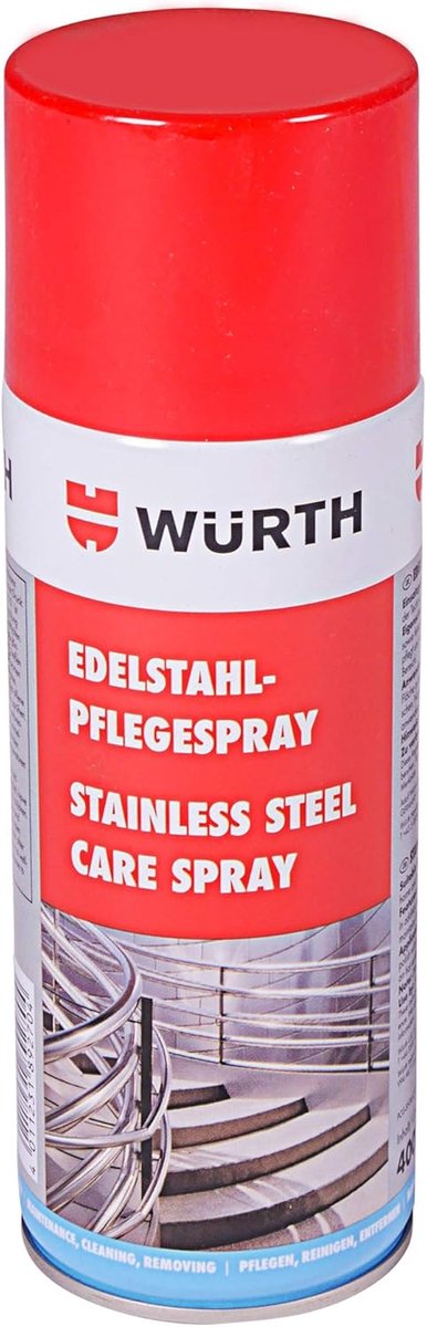 Verzorgingsspray voor RVS - 400ml Reinigingsspray voor Roestvrij Staal