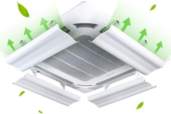 Centrale airconditioning Luchtgeleider, Plafondunit Luchtuitlaat