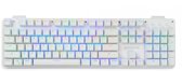 getcetera Gaming Keyboard 104 Keys – Red Switches – RGB – Wit – Bedraad – USB-C – Anti-Ghosting – Numeriek Keypad
