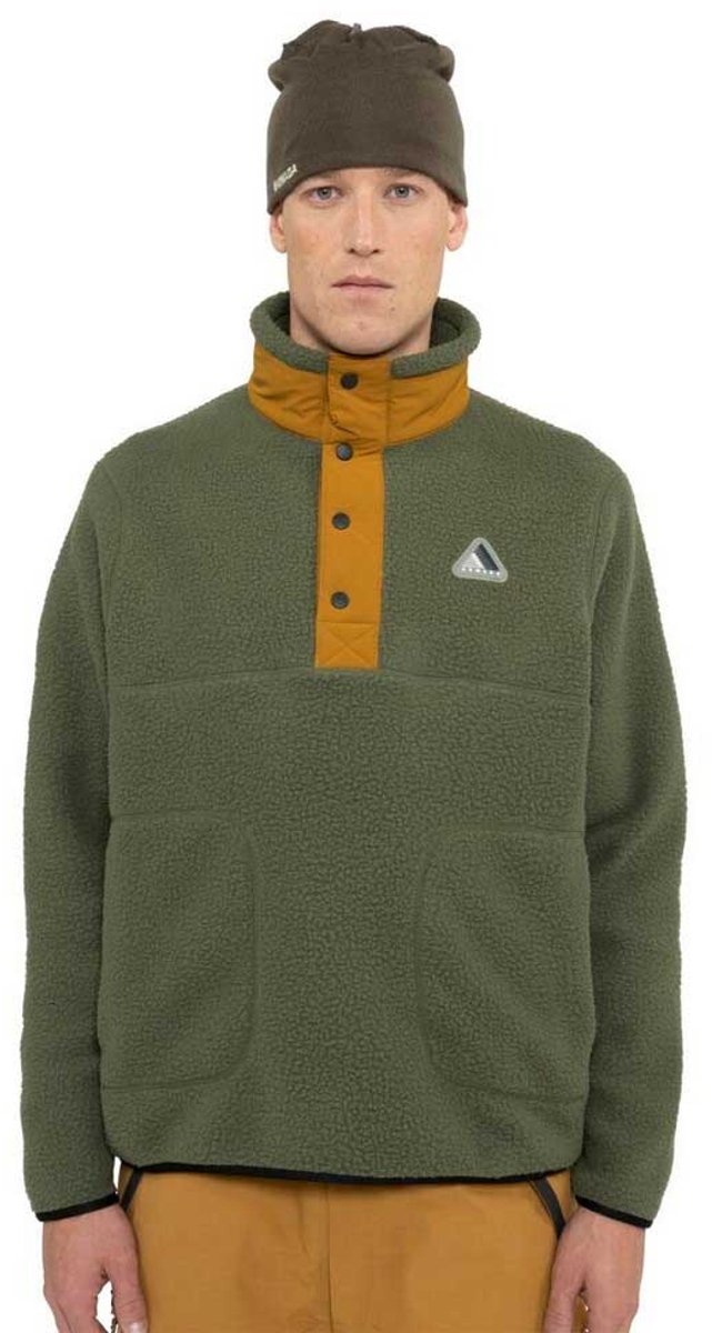 Armada Kenlem Popover Fleece Groen S Man