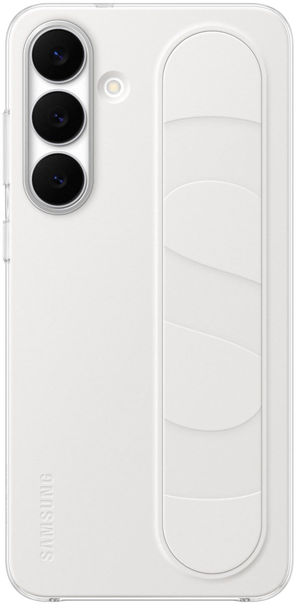 Samsung Galaxy S25 FE Hoesje - Standing Grip Case - White