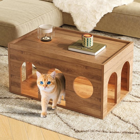 Pugsdrly 100*50*35cm Moderne salontafel voor de woonkamer, zwarte