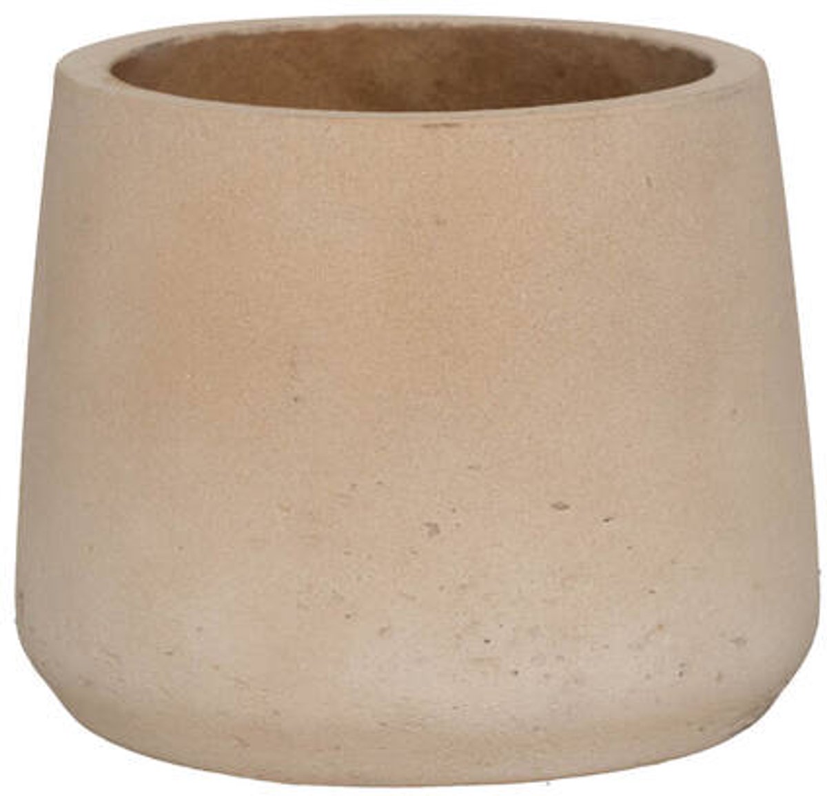 Pottery Pots Flower Pot Rough Patt XXL, Clay Washed D 34 cm H 28.5 cm Opening 28.6 cm