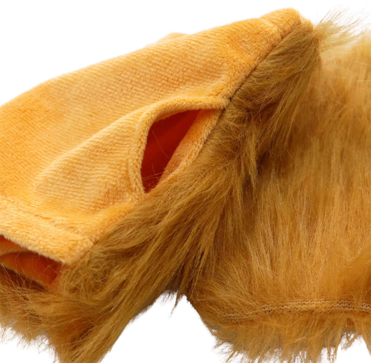 Joya Kids® Leeuw Verkleed Accessoires | Verkleedset Leeuw | Meisjes en Jongens en Volwassenen Verkleedpak Lion | Carnaval en Halloween Outfit kinderen en volwassen | Haarband met Oren, Staart, Pootjes en Strik | Safari — afbeelding 7