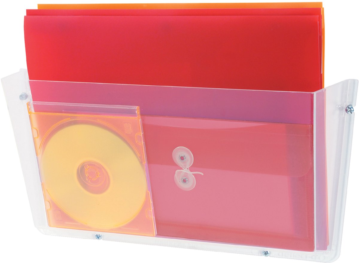 deflecto Wandfolderdisplay DocuPocket A4 liggend