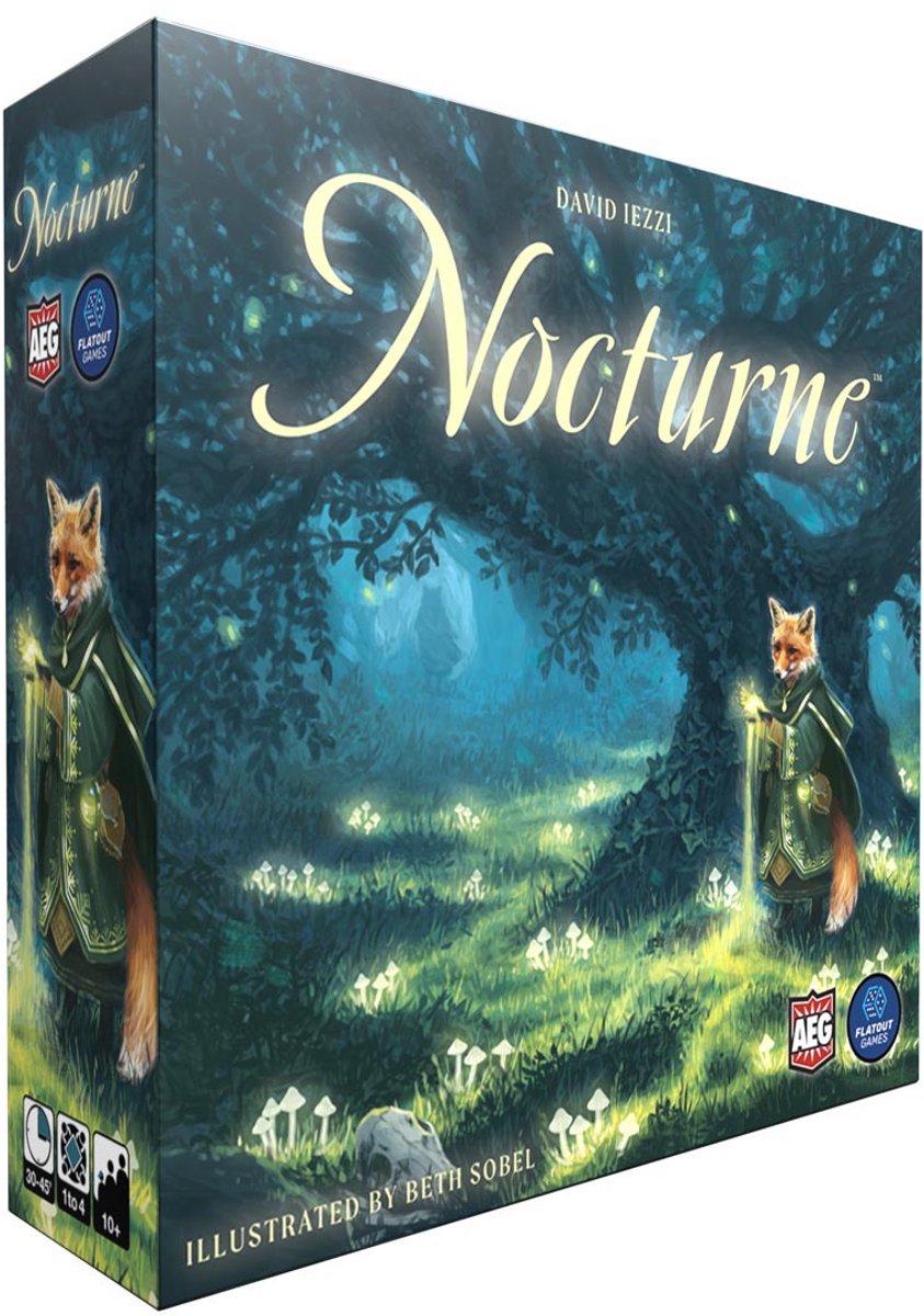 Alderac Entertainment Nocturne - Strategisch bordspel & puzzel - 10+ jaar