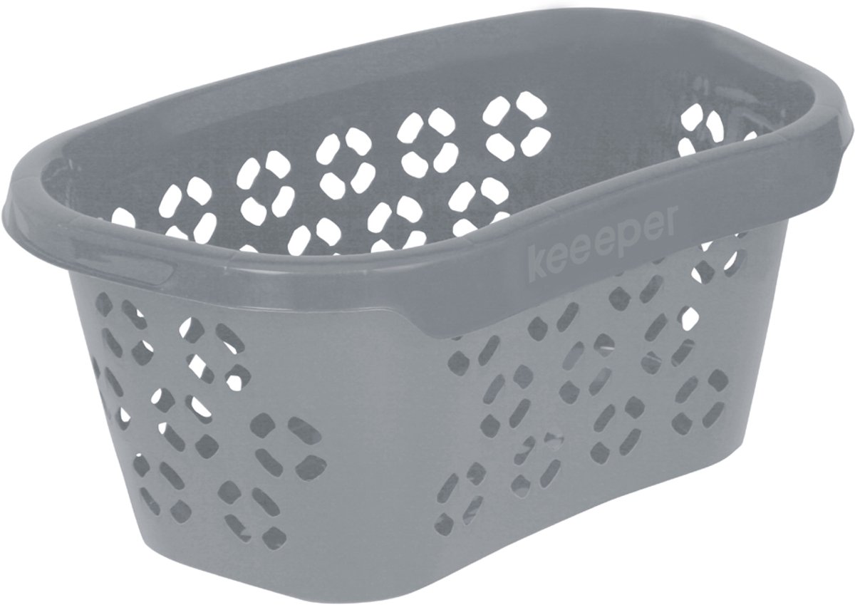 Wasmand 'anton', breedte: 575 mm, Scandinavisch roze