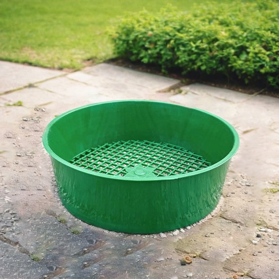 5 stuks - Tuinbodemzeef - Zandzeef - Kunststofzeef - Tuinsteenzandbodemzaailingzeef - Tuinzeef - Bodemzeef - Tuinieren - Tuingereedschap - Tuinplantenzaailingzandsteenfilter van whiqutey — afbeelding 5
