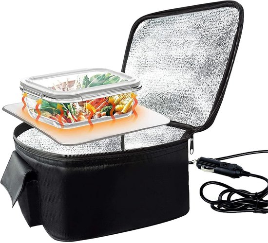 Nikou Elektrische verwarmde lunchbox, draagbare oven, magnetron, USB