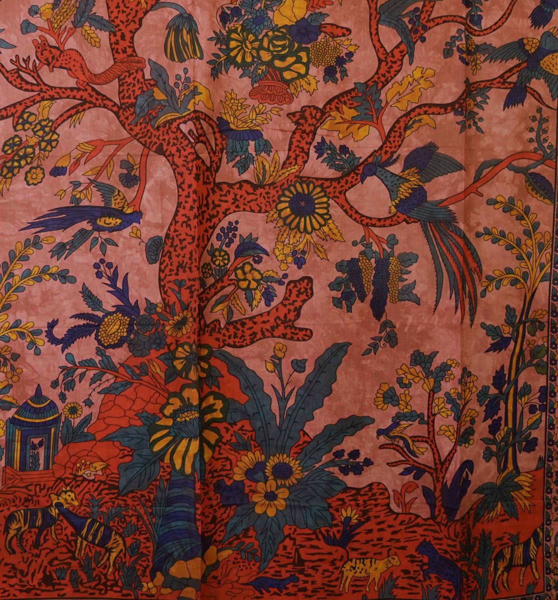 Indiase Mandala Plaid/Tafelkleed 210x230cm - Handgemaakt Katoen
