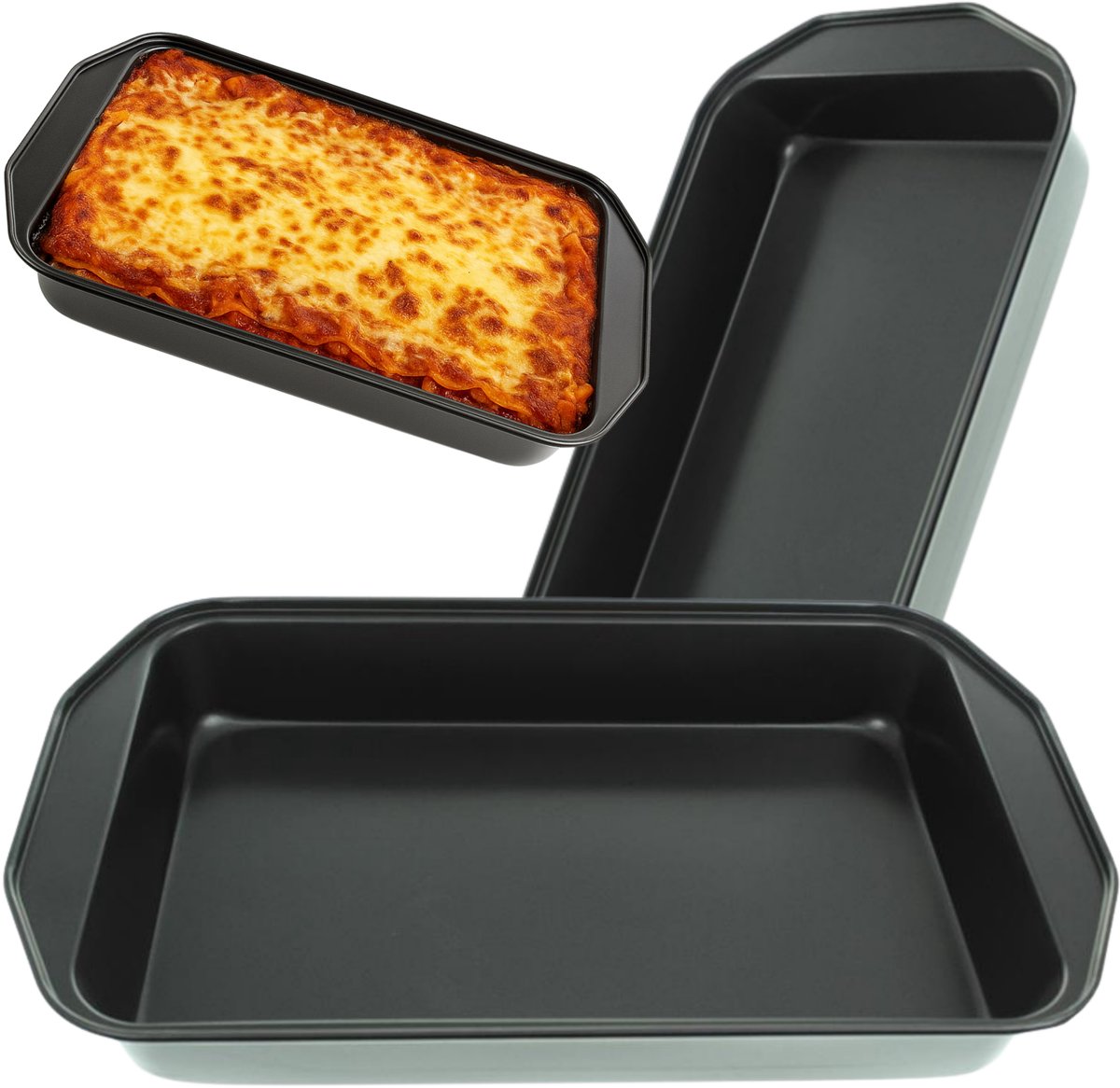 Rechthoekige Bakvorm met Handvat 38x24 cm - Non-stick
