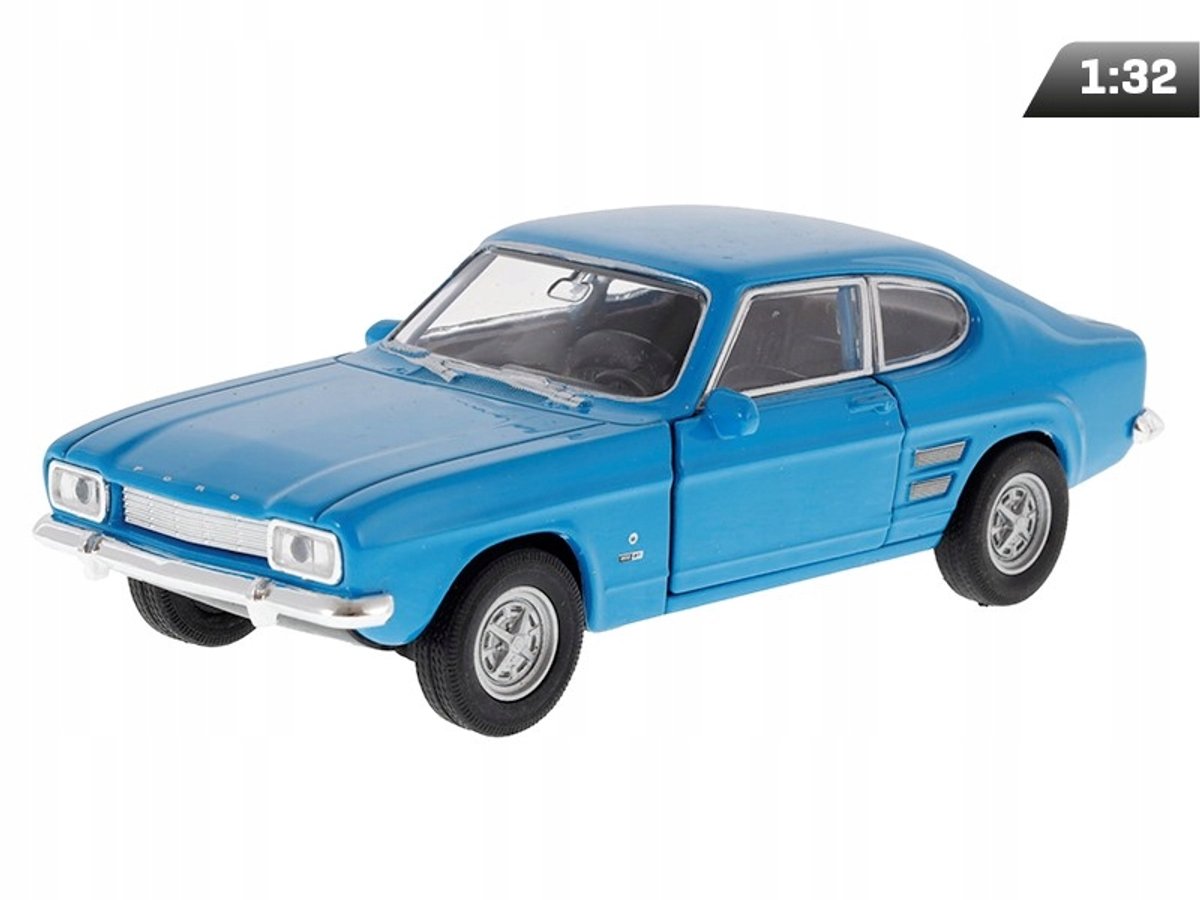 Dromader 1:34 Ford Capri 1969 Modelauto - Blauw