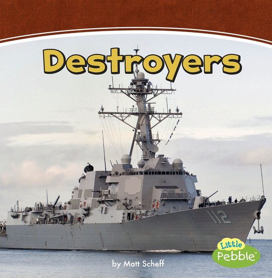 Mighty Military Machines - Destroyers - cover