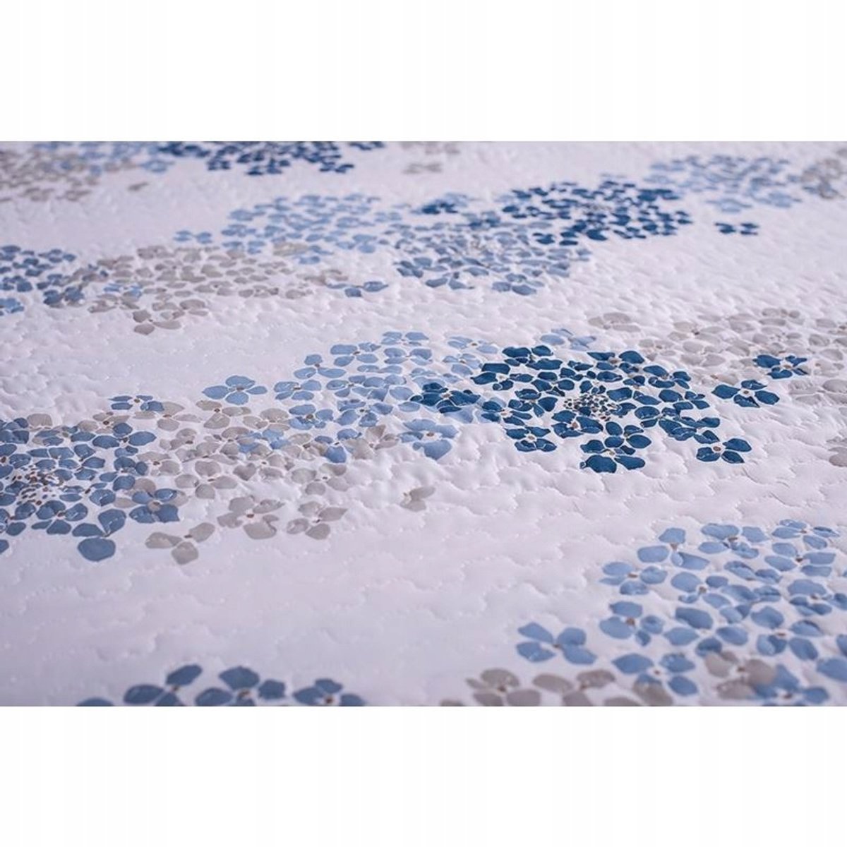 Provence dubbelzijdige sprei 220x240 cm - Bloemen & Strepen