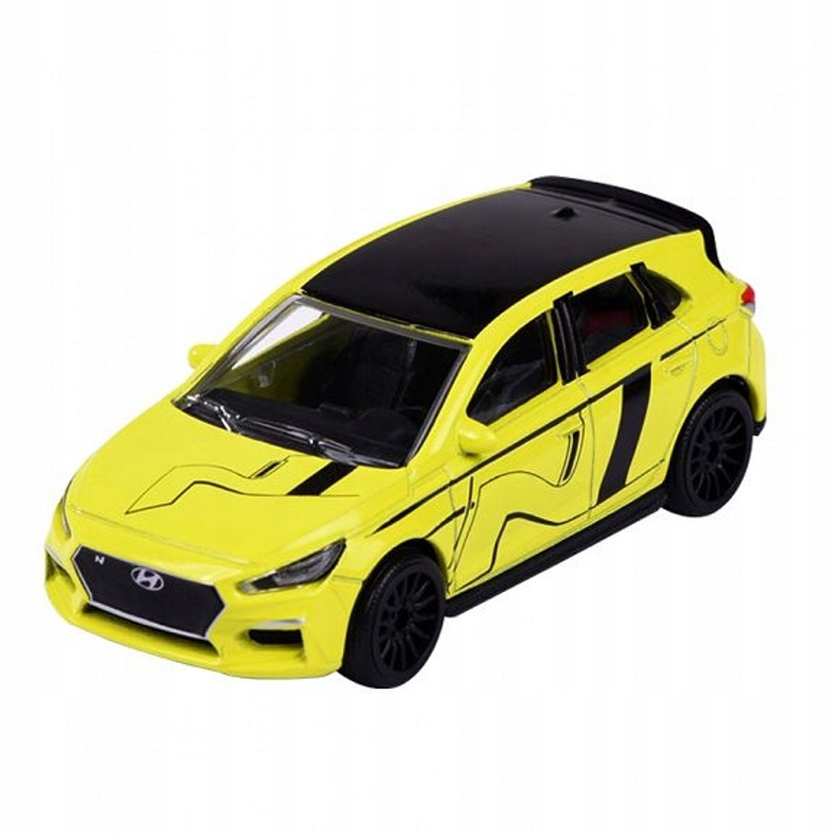 Majorette Racing Auto - Hyundai i30 N, 1:64, Geel